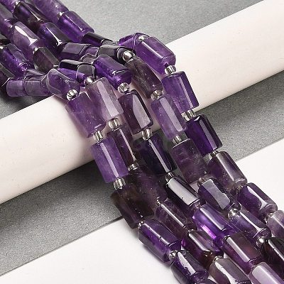 Natural Amethyst Beads Strands G-G068-A01-01-1