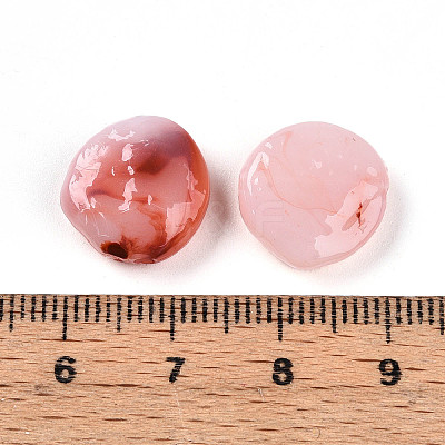 Transparent Acrylic Beads TACR-T028-41B-1