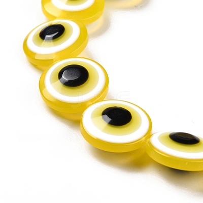 Resin Imitation Lampwork Beads Strands RESI-F032-01E-1