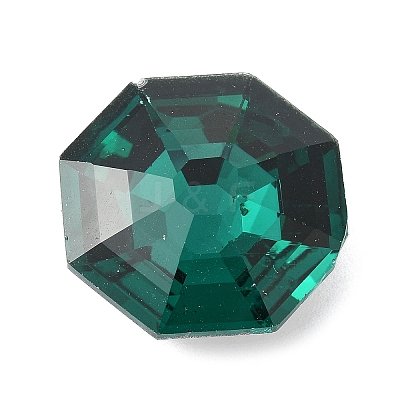 Faceted Glass Rhinestone Cabochons GGLA-C032-05E-1