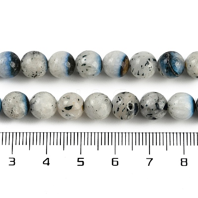 Natural Blue Ice Glacierite Stone Beads Strands G-H062-A04-02-1