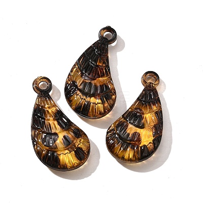 Transparent Acrylic Pendants OACR-D303-01C-1