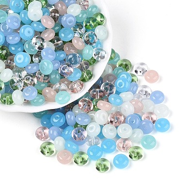 Transparent Colours Glass Seed Beads SEED-N007-39B-02-1