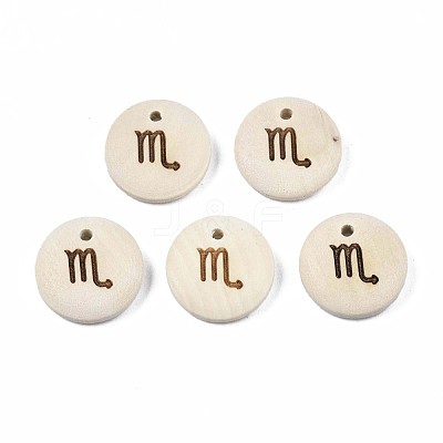 Laser Out Wood Pendants WOOD-S053-51A-1