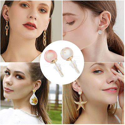 Clear Silicone Full-covered Ear Nuts FIND-SP0001-18D-1