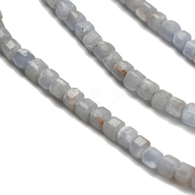 Natural Angelite Beads Strands G-RM2025-32A-06-1