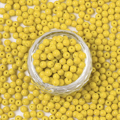 Opaque Colours Glass Beads SEED-S040-01A-12-1