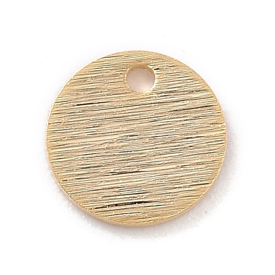 Brass Charms KK-Y003-06F-G-1
