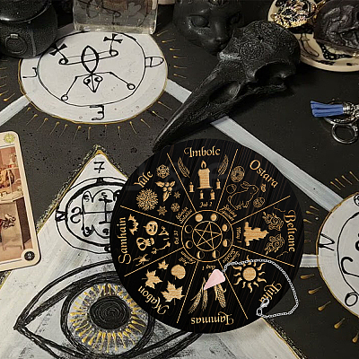 AHADEMAKER DIY Wiccan Altar Supplies Kits AJEW-GA0004-66B-1