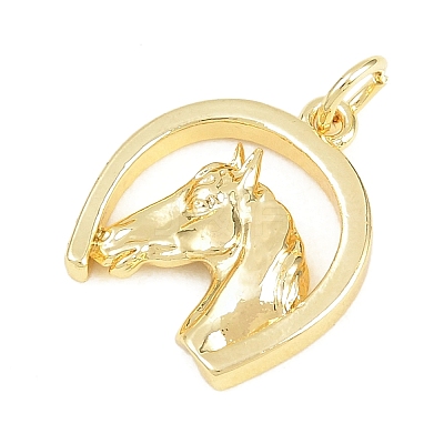 Brass Pendants KK-D258-29G-1