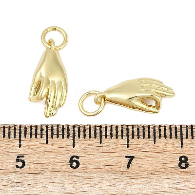 Brass Charms KK-S527-23G-1
