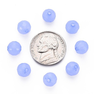 Transparent Acrylic Beads TACR-S154-62E-01-1