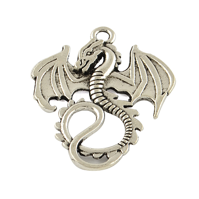 Tibetan Style Alloy Pendants TIBE-Q050-64AS-LF-1