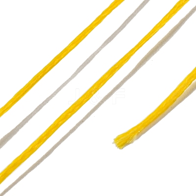 Flat Waxed Polyester Cord OCOR-E021-A12-1