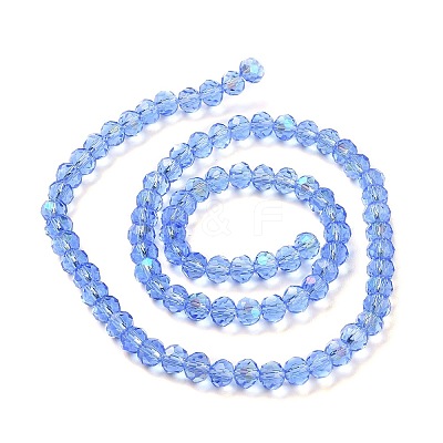 Electroplate Glass Beads Strands EGLA-A034-T8mm-L04-1