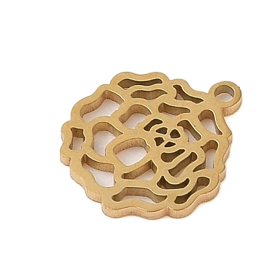 304 Stainless Steel Pendants STAS-S139-06G-05-1