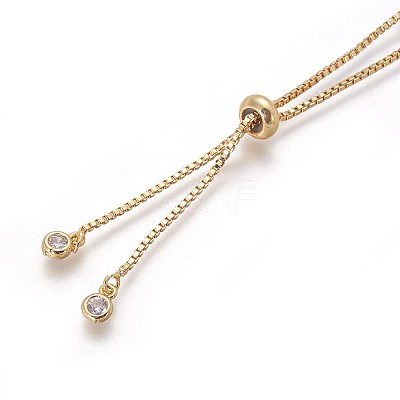 Brass Bracelets Making LS-ZIRC-F098-08G-1