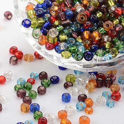 6/0 Glass Seed Beads SEED-A005-4mm-1