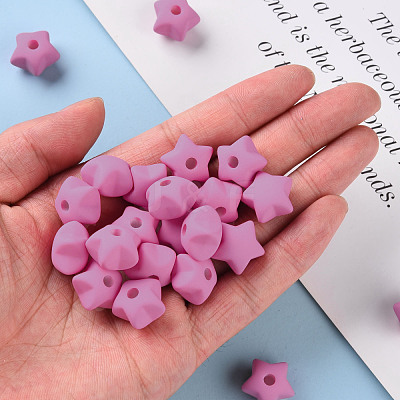 Acrylic Beads OACR-S039-01-82-1