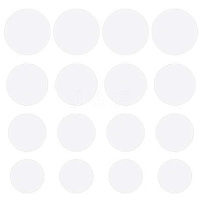 8 Bags 4 Sizes Flat Round English Paper Piecing DIY-CA0001-76-1