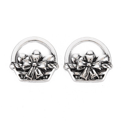 Tibetan Style Alloy Pendants PALLOY-T075-140AS-RS-1