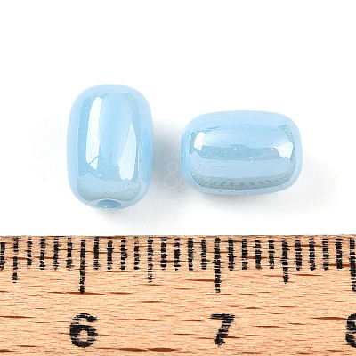 Opaque Glass Beads GLAA-Z012-01J-1