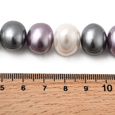 Shell Pearl Beads Strands BSHE-F013-01K-1