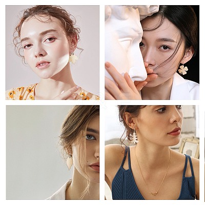 DIY Dangle Earring Making Kits DIY-SC0011-06-1