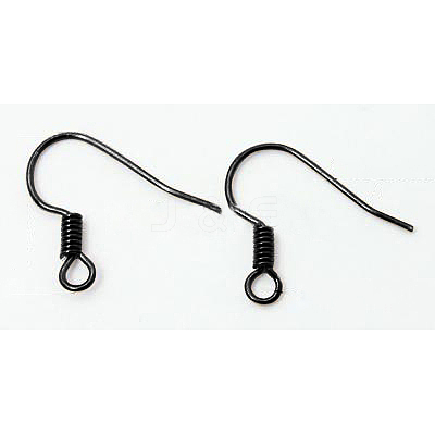 Brass Earring Hooks X-KK-Q367-B-1
