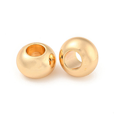 Brass Beads KK-P255-06G-1