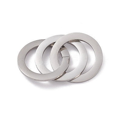 Non-Tarnish 304 Stainless Steel Linking Rings STAS-G297-01P-1