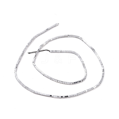 Electroplated Non-magnetic Synthetic Hematite Beads Strands G-G862-03F-1