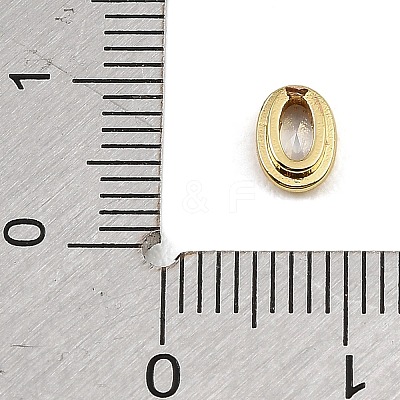 Brass Pave Cubic Zirconia Cabochons CU-CBA30E8-04G-05-1