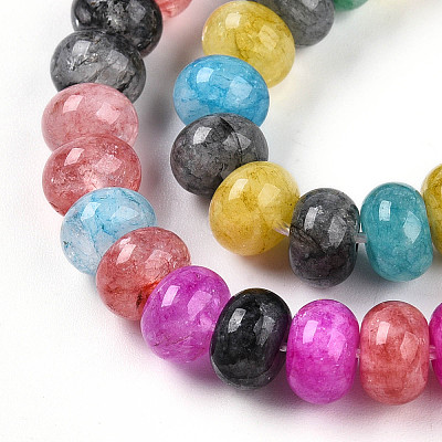 Natural Quartz Crystal Beads Strands G-T139-53B-1