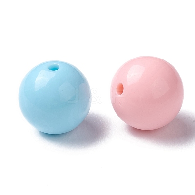 Opaque Acrylic Beads MACR-S370-C20mm-M1-1