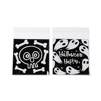 Halloween Theme Plastic Bakeware Bag ABAG-F007-01B-1