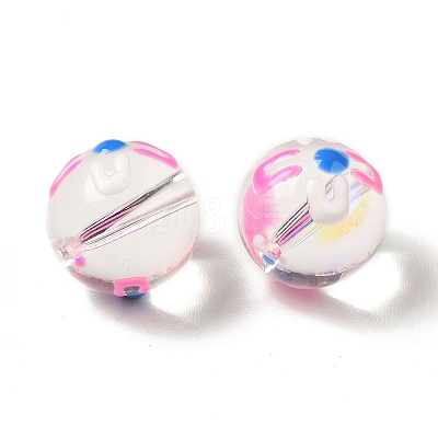Transparent Glass Beads GLAA-B008-01-1