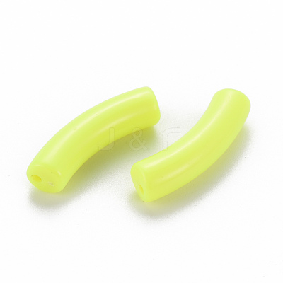 Opaque Acrylic Beads MACR-S372-002B-S023-1