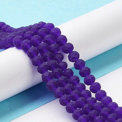 Transparent Glass Beads Strands LS-EGLA-A044-T1mm-MD06-1