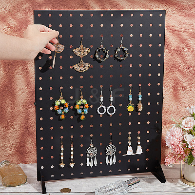 Iron Earring Display Stands EDIS-WH0033-07B-1