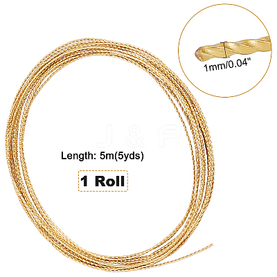 Twisted Square Copper Wire CWIR-WH0012-04G-01-1