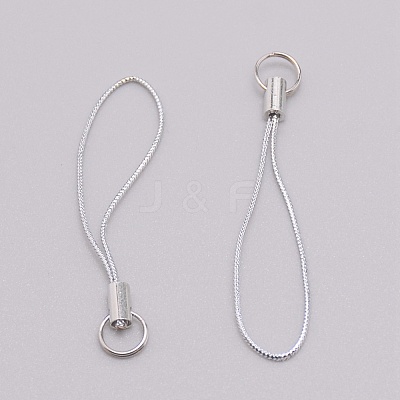 Polyester Cord Mobile Straps MOBA-WH0006-07-1