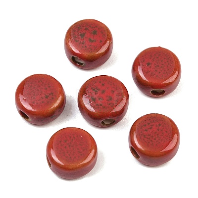 Handmade Porcelain Beads X-PORC-Q185-12mm-5-1