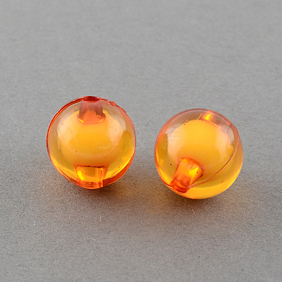 Transparent Acrylic Beads TACR-S092-8mm-11-1