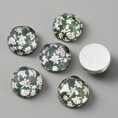 Translucent Resin Cabochons AJEW-TAC0003-07C-1