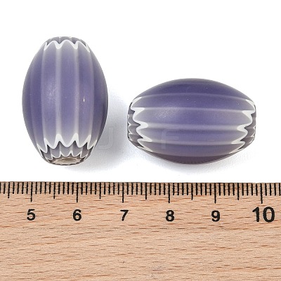 Handmade Millefiori Glass Beads GL-CBAAE72-01A-04-1