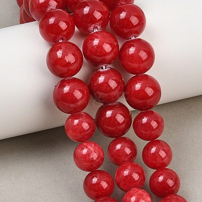 Natural Mashan Jade Graduated Beads Strands GG-CBA2AE1-A08-U-1