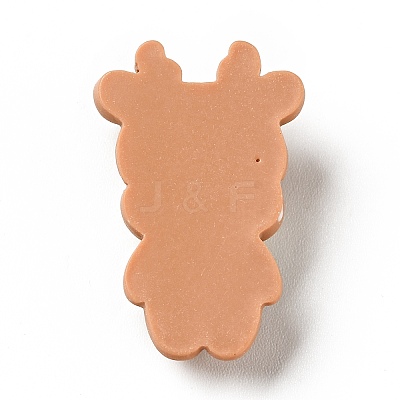 Opaque Christmas Resin Cabochons X-RESI-G039-05-1