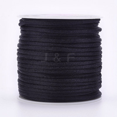 Nylon Satin Rattail Cords LW-K001-1mm-900-1