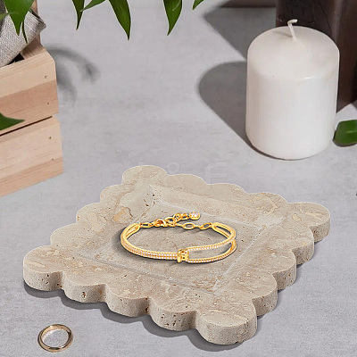 Marble Jewelry Plates AJEW-WH20020-239A-1